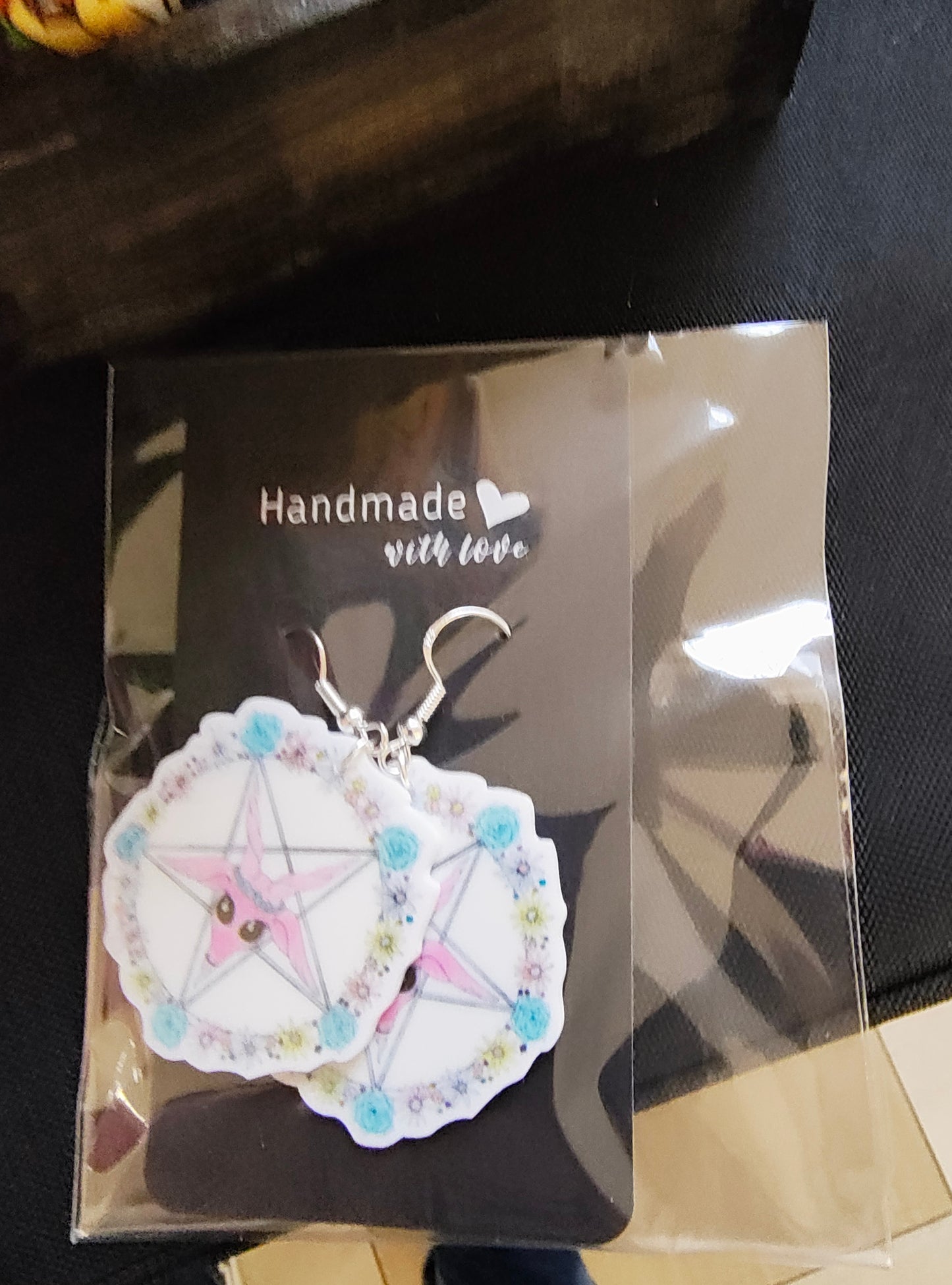 Pastel Baphy With Flowers