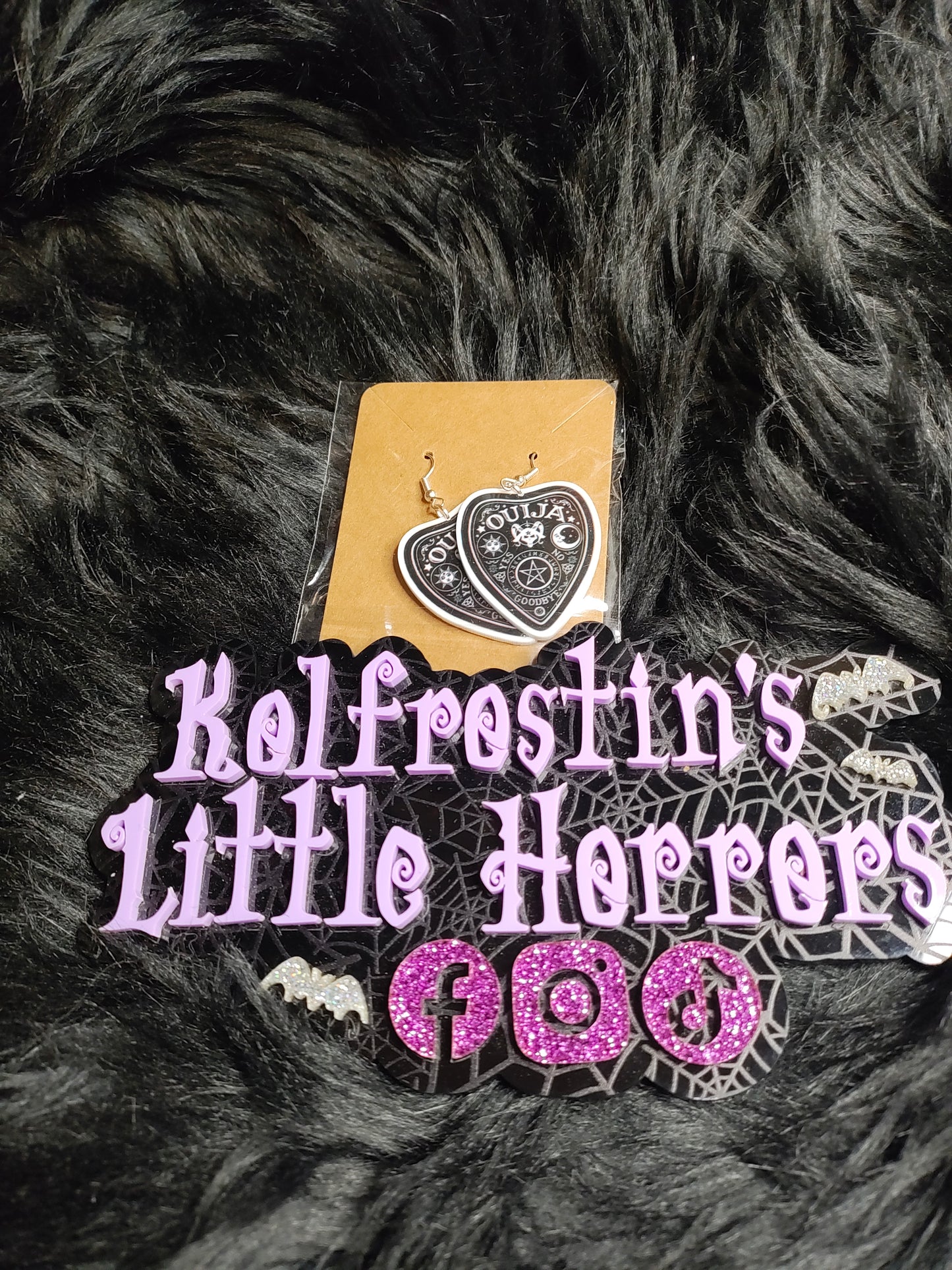 Ouija planchet Black