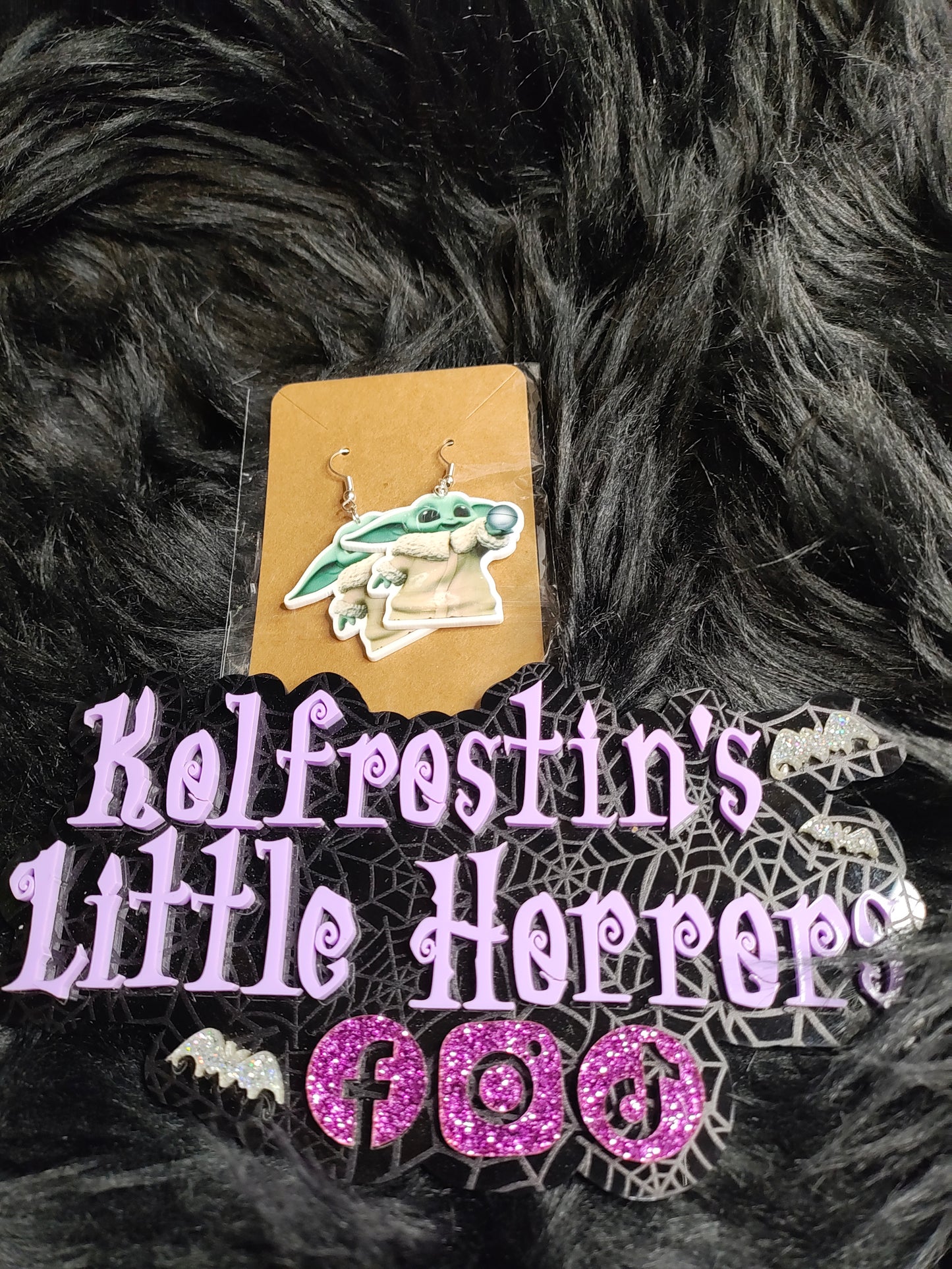 Little Green Baby with Ball