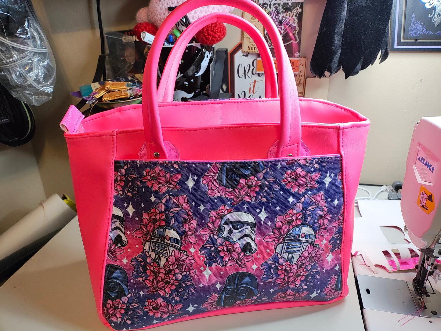 In a Hot Pink Galaxy Far Far Away.