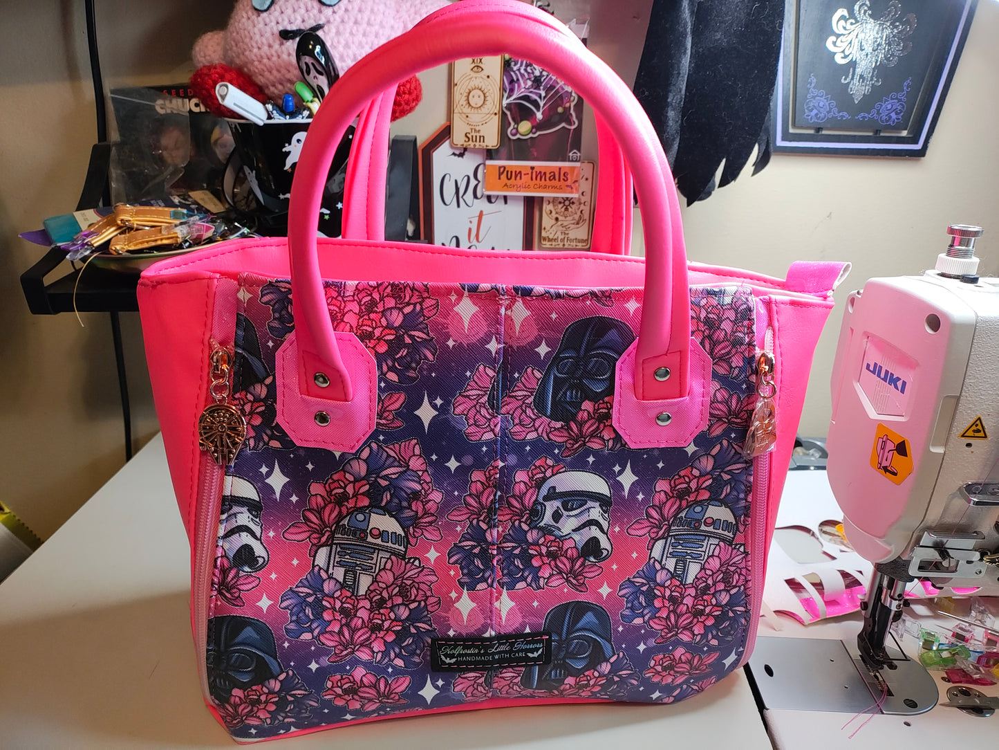 In a Hot Pink Galaxy Far Far Away.