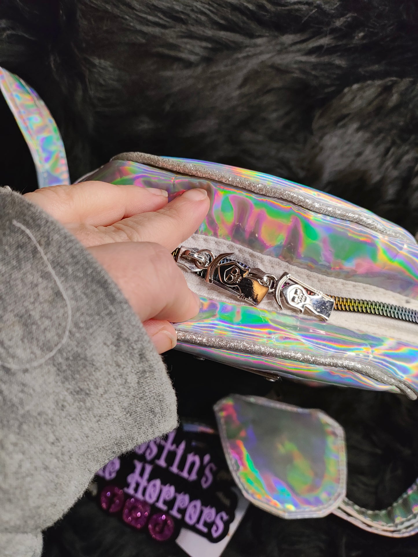 Ghost Bag with Matching Coin Purse
